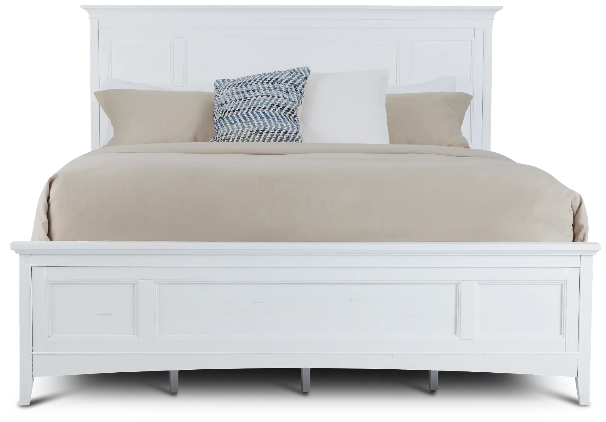 Heron Cove White Panel Bed Heron Cove White Panel Bed