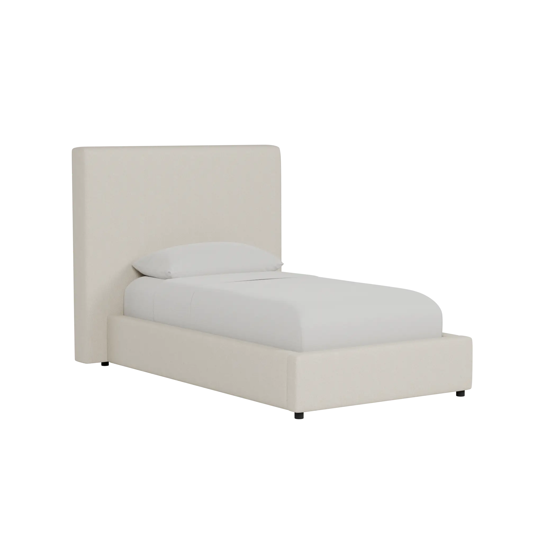 Grayton Gellar Green 54" Upholstered Platform Bed Grayton Gellar Green 54" Upholstered Platform Bed