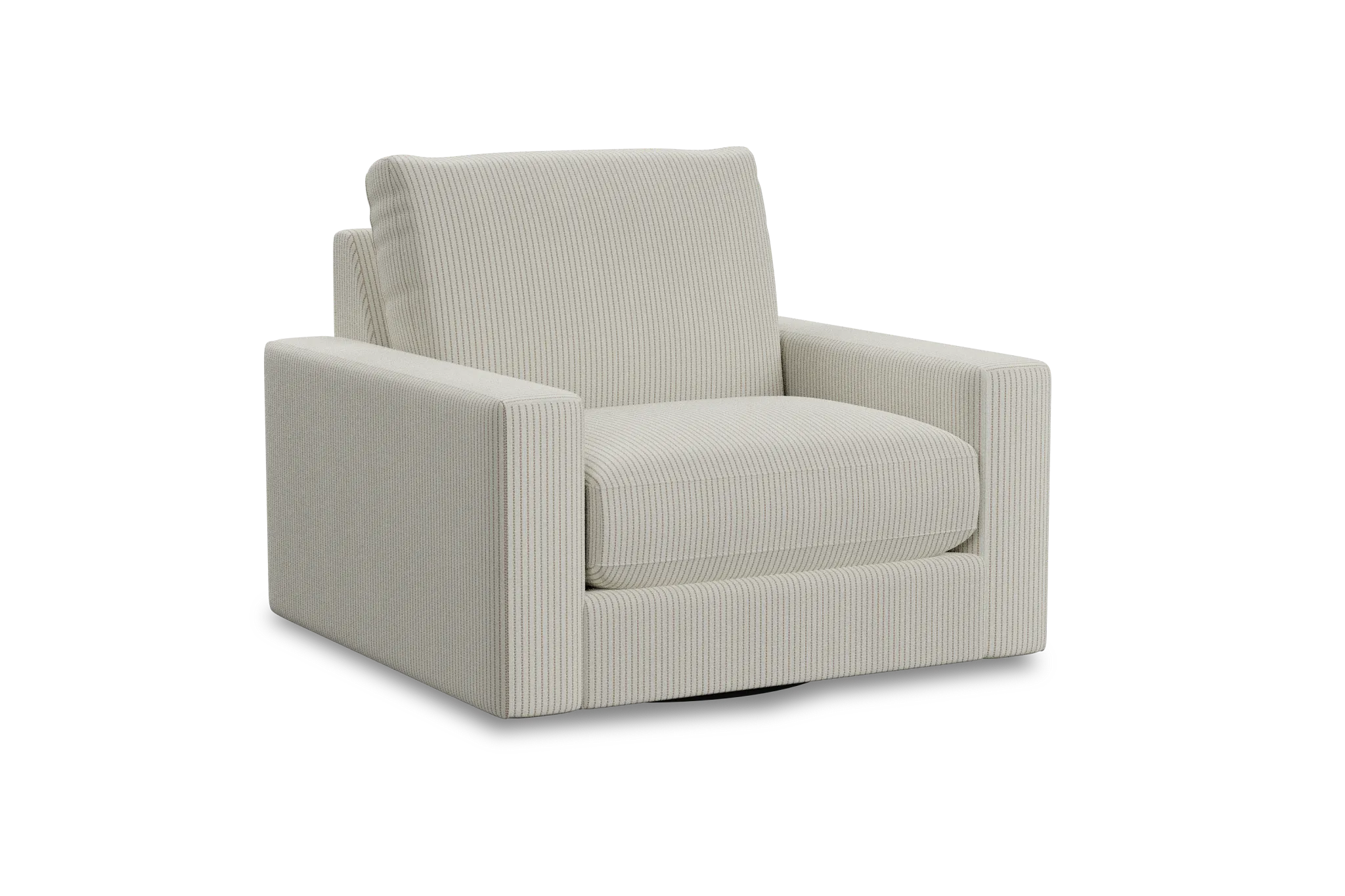 Edgewater Lucy Light Beige Swivel Chair