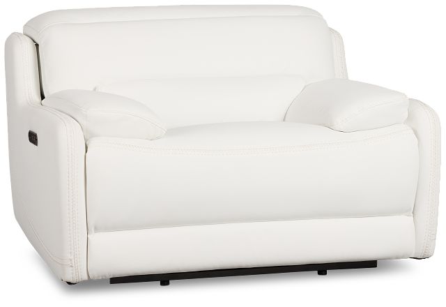 Jett White Micro Power Recliner