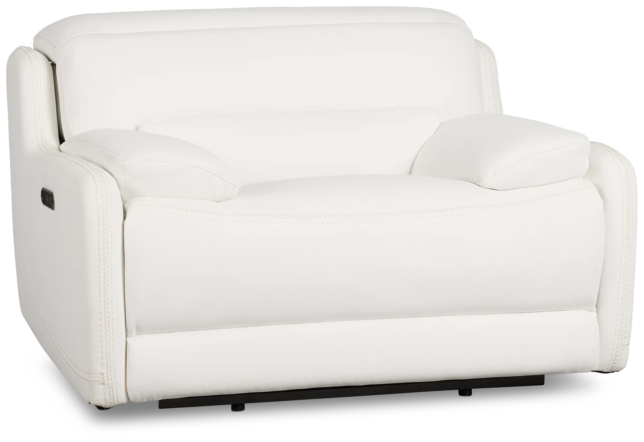 Jett White Micro Power Recliner Jett White Micro Power Recliner
