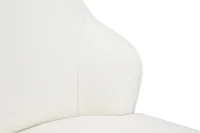 Paige White Swivel Desk Chair