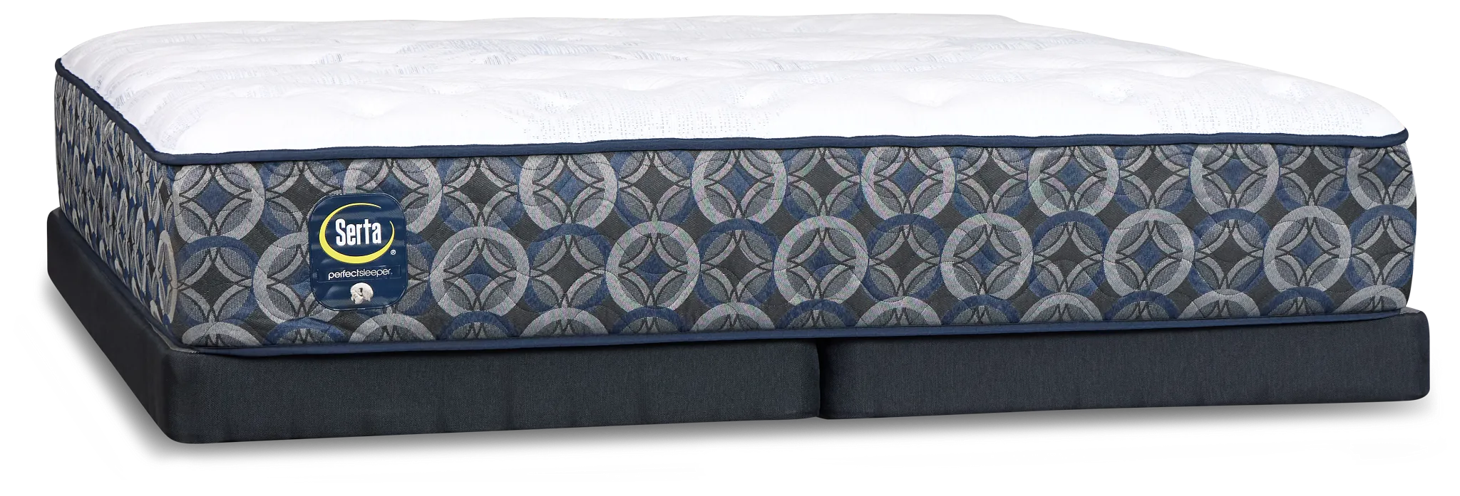 Perfect Sleeper Calming Nights Plush Low-profile Mattress Set