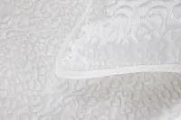 Paloma White Velvet Coverlet Set