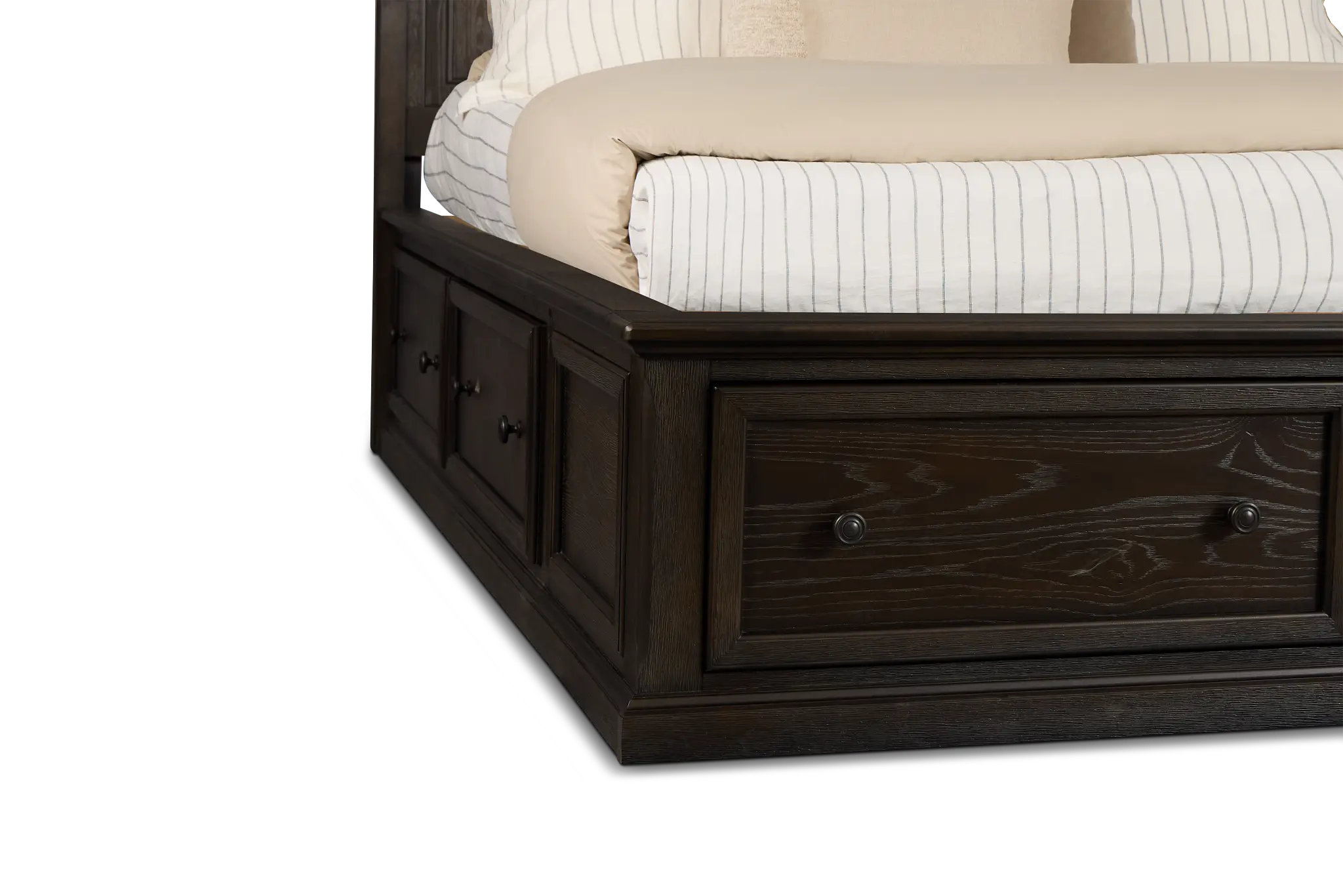Galveston Dark Tone Sleigh Storage Bed Galveston Dark Tone Sleigh Storage Bed