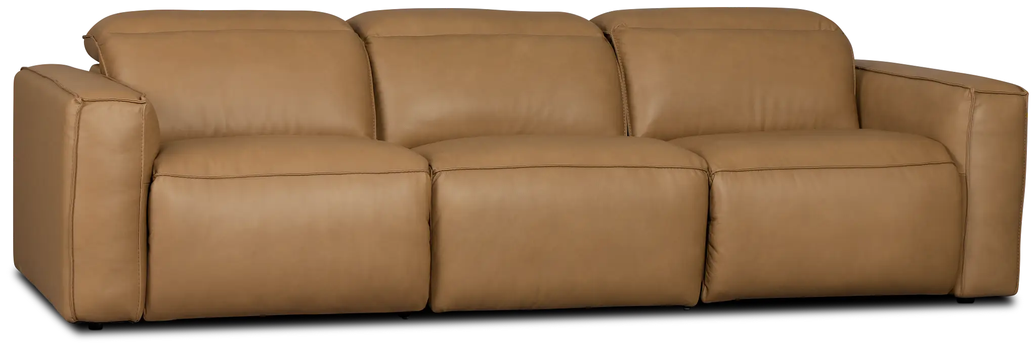 Ryland Brown Lthr/vinyl 3-piece Power Sofa Ryland Brown Lthr/vinyl 3-piece Power Sofa