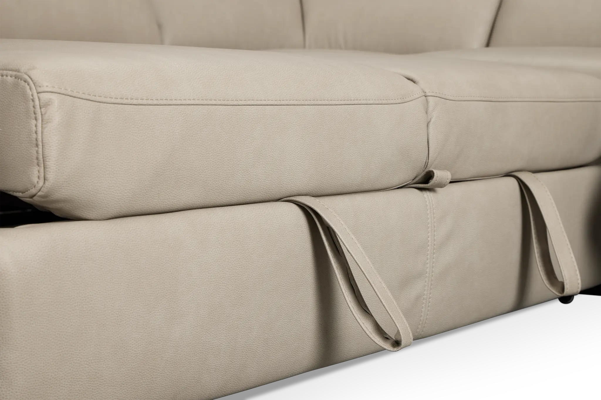 Melody Light Gray Storage Medium Left Power Reclining Chaise Sleeper Sect Melody Light Gray Storage Medium Left Power Reclining Chaise Sleeper Sect