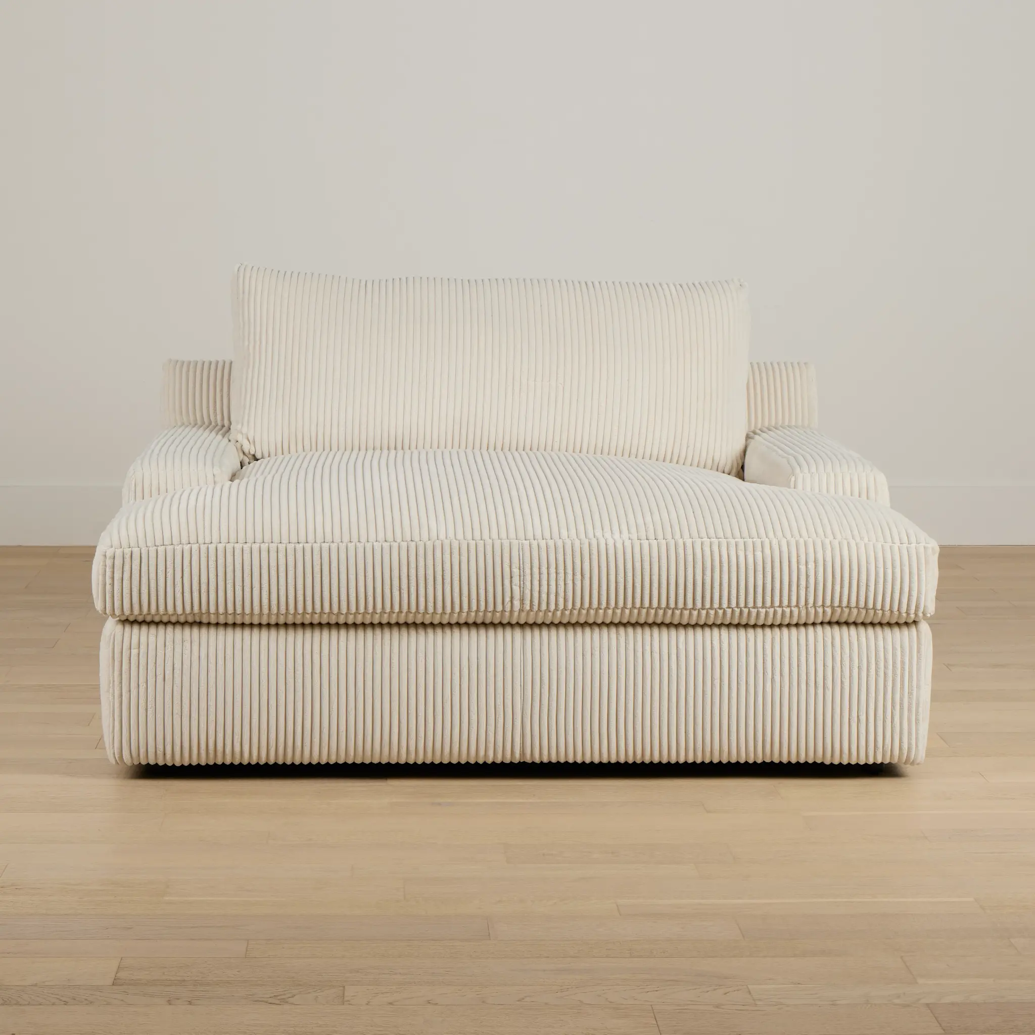Charlie Ivory Fabric Chaise Charlie Ivory Fabric Chaise