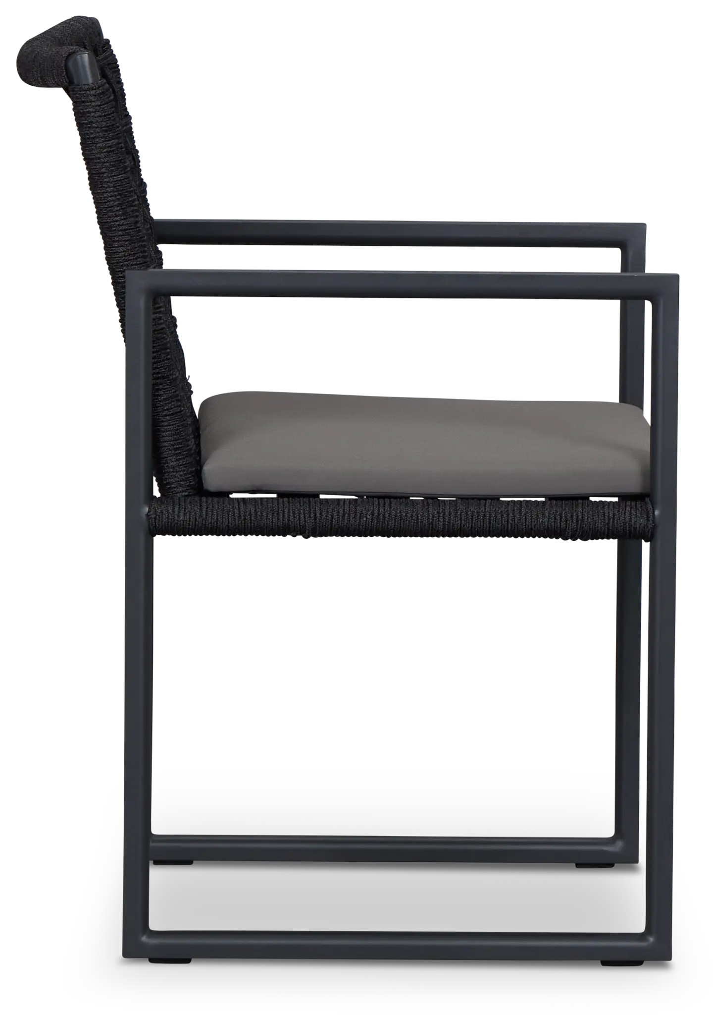 Sunrise Dark Gray Aluminum Arm Chair Sunrise Dark Gray Aluminum Arm Chair