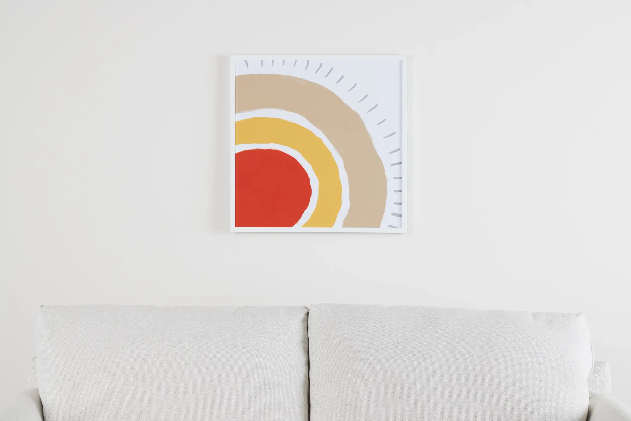 Tripp Orange Framed Wall Art Tripp Orange Framed Wall Art