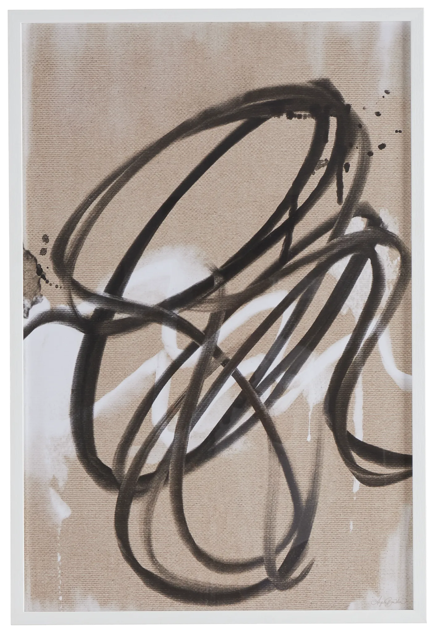 Luciano Brown Framed Wall Art