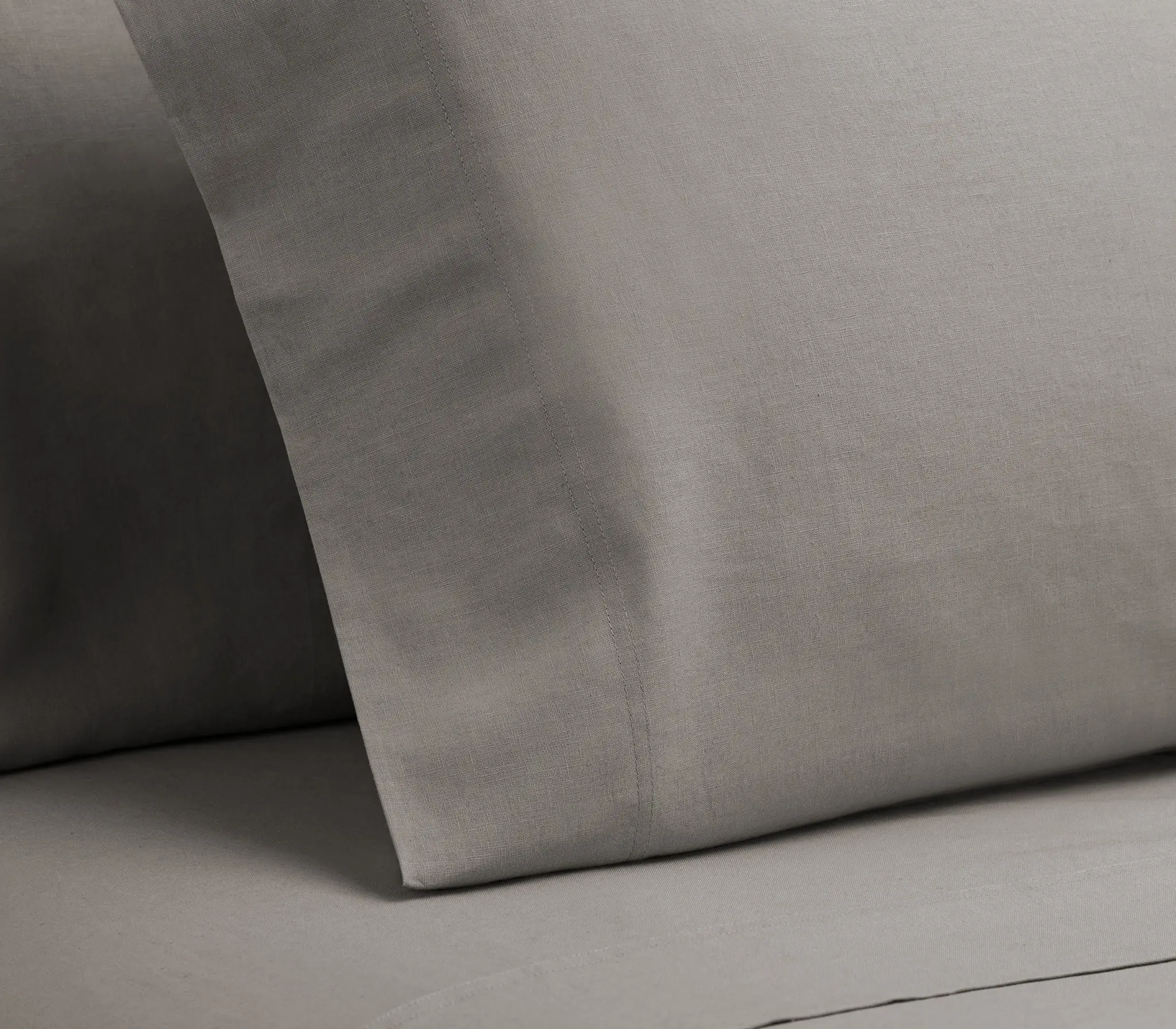 Rest & Renew Linen Blend Gray Set Of 2 Pillowcases Rest & Renew Linen Blend Gray Set Of 2 Pillowcases