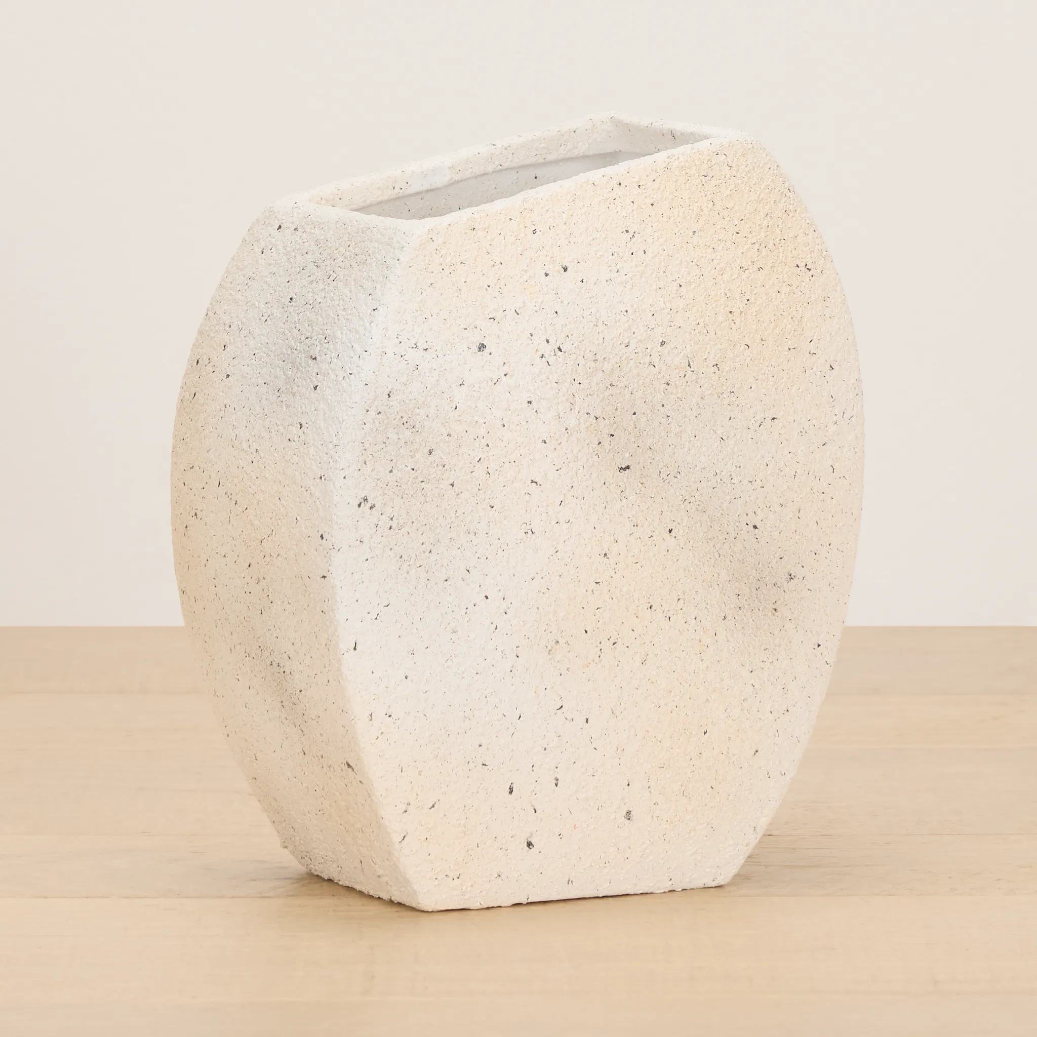 Selina White Medium Vase