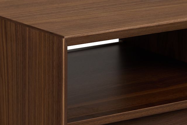 Flynn Mid Tone Square End Table