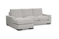 Edgewater Maguire Ivory Left Chaise Sectional