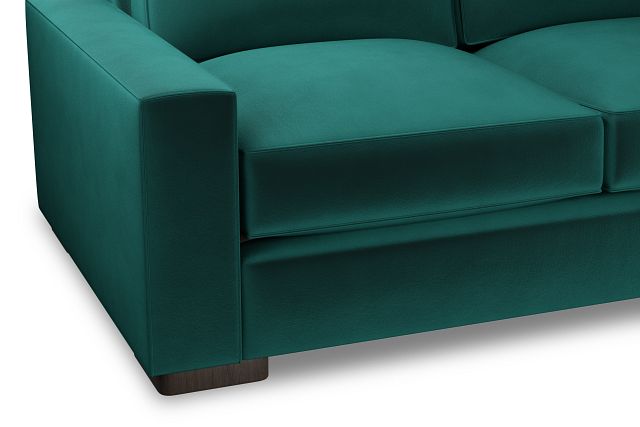 Edgewater Joya Green Medium Two-arm Sectional