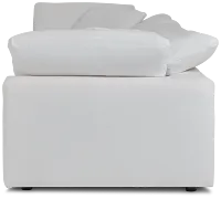 Nixon White Fabric 3-piece Modular Sofa