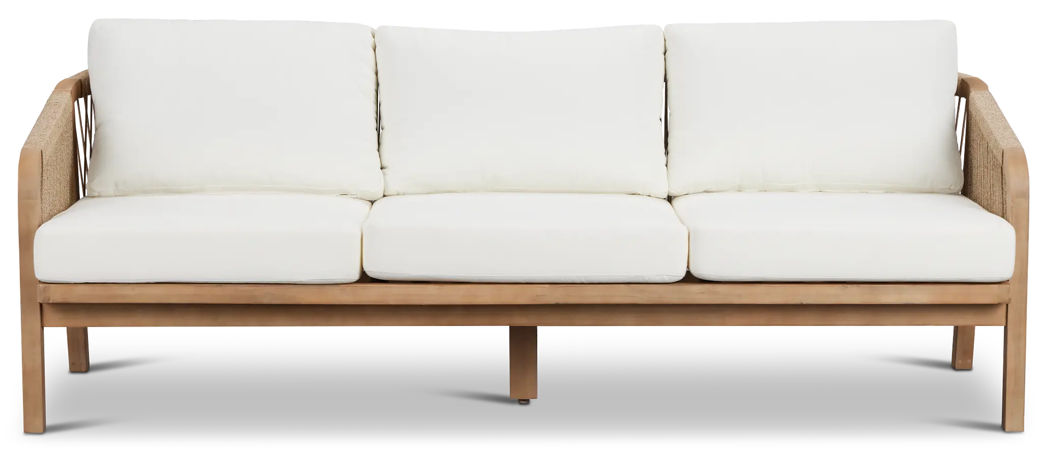 Laguna Light Tone Sofa With White Cushions Laguna Light Tone Sofa With White Cushions