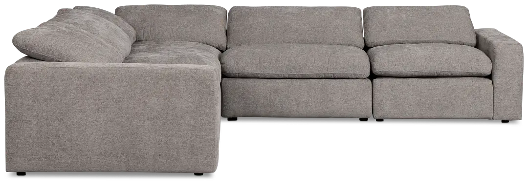Drift Dark Gray Fabric Small Two-arm Power Reclining Sectional Drift Dark Gray Fabric Small Two-arm Power Reclining Sectional