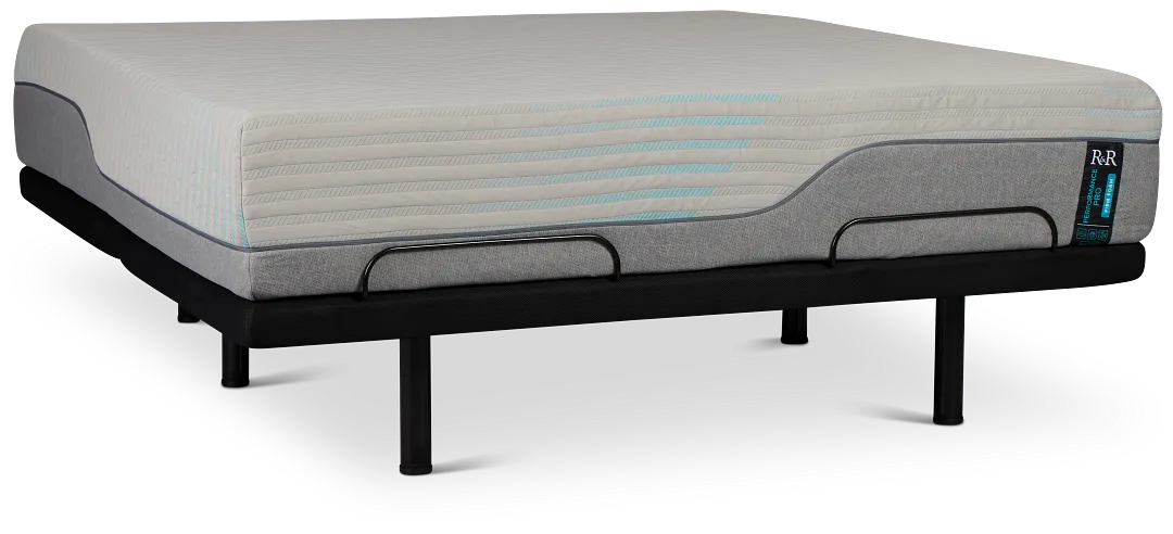 Rest & Renew Performance Pro Firm Deluxe Adjustable Mattress Set
