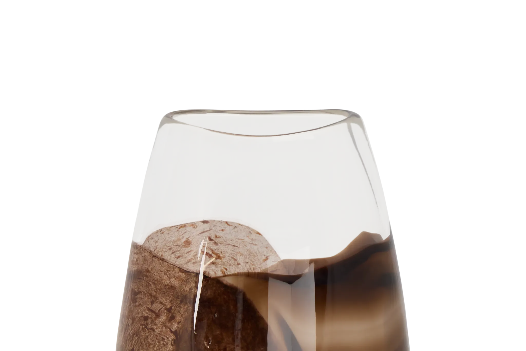 Bohema Brown Small Vase