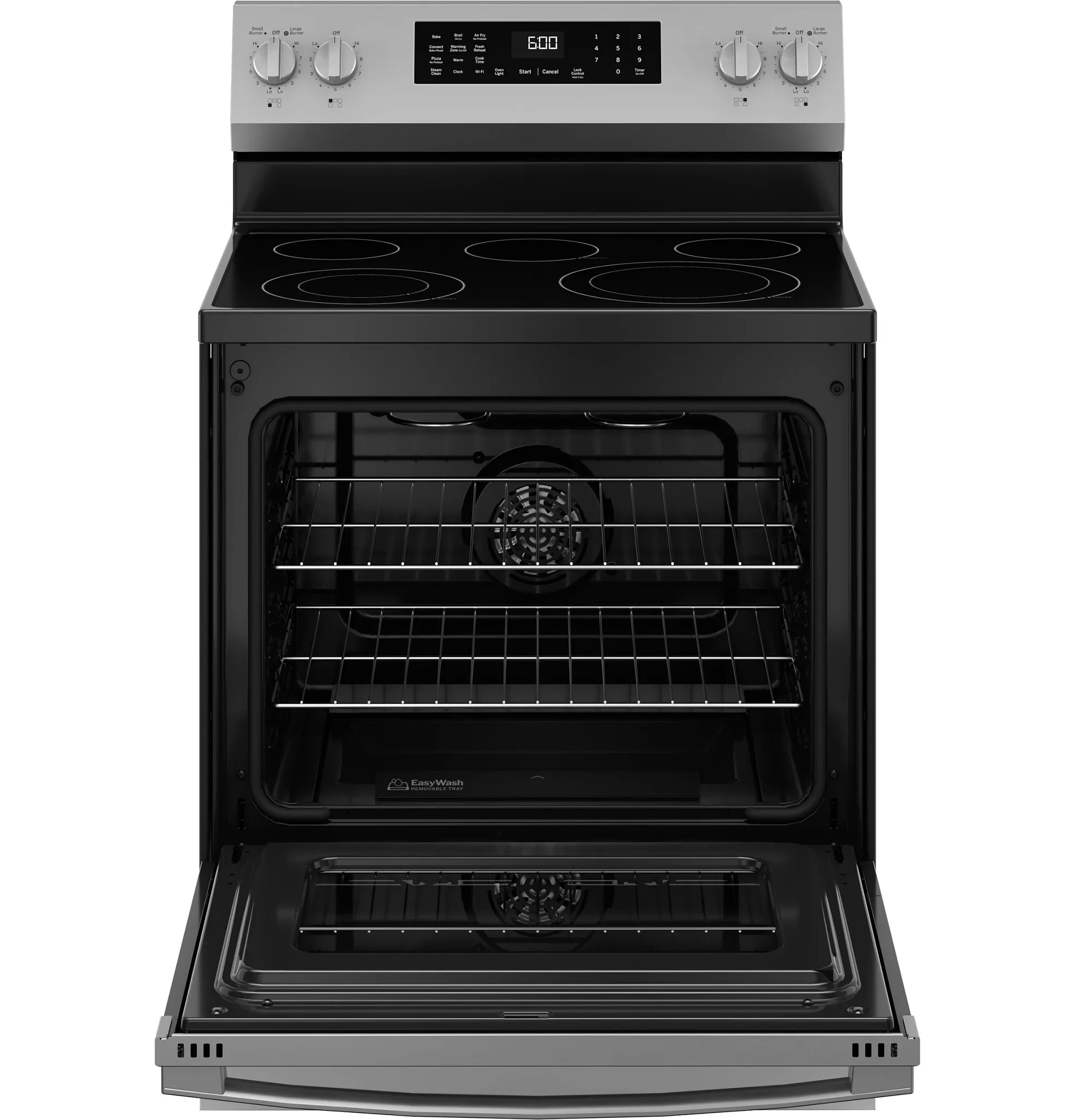 Ge 600 Series Stainless Steel 30" Electric Range