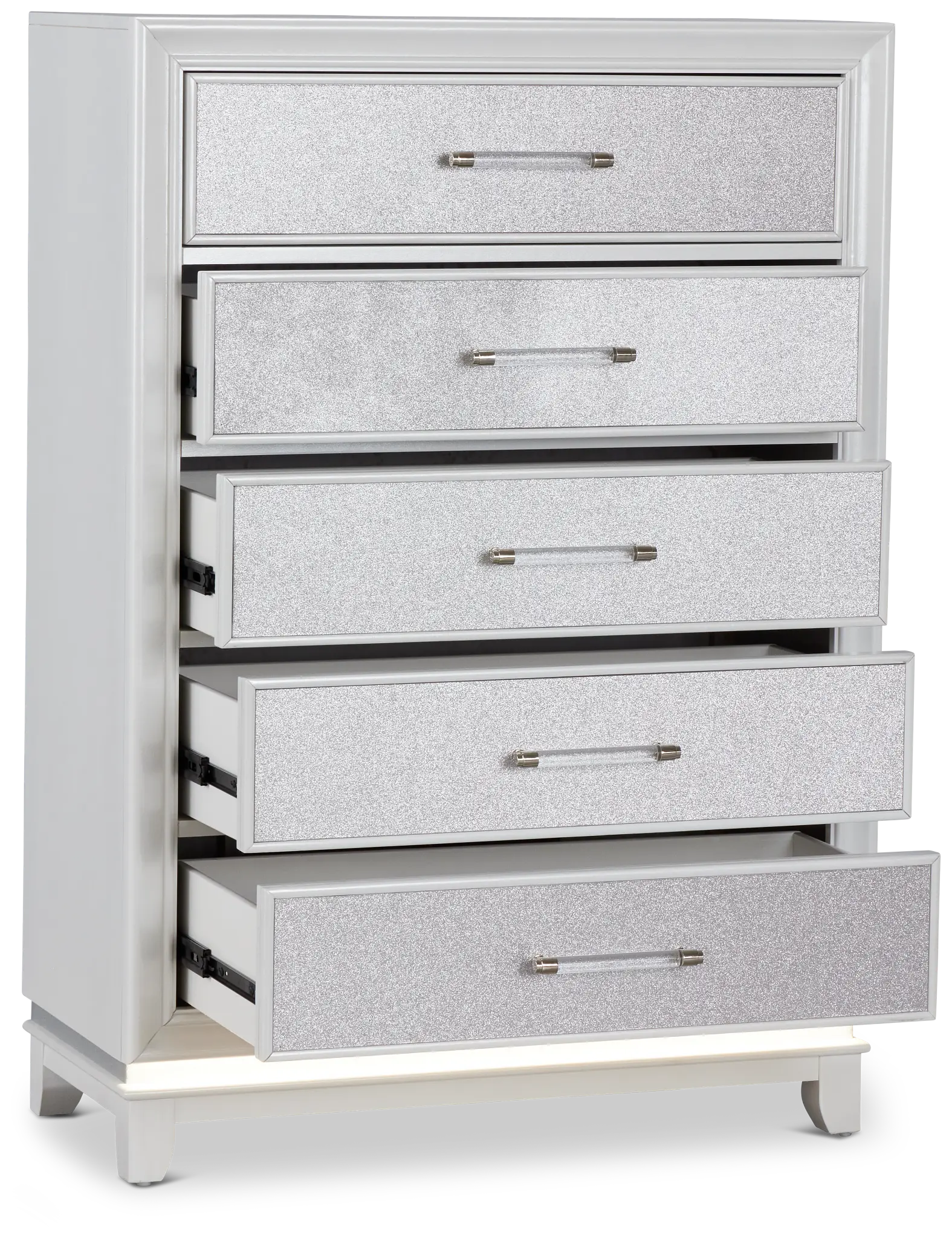 Valentina White Drawer Chest Valentina White Drawer Chest