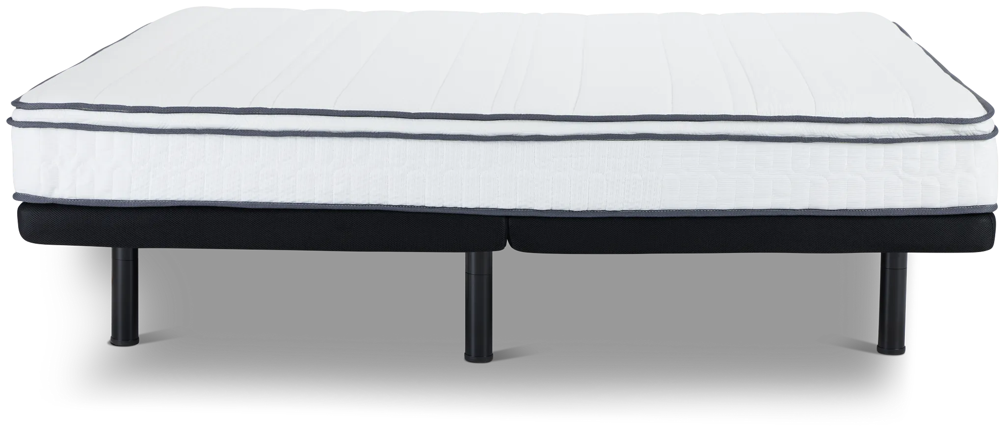 Rest & Renew By Zinus 8" Hybrid Elite Adjustable Mattress Set