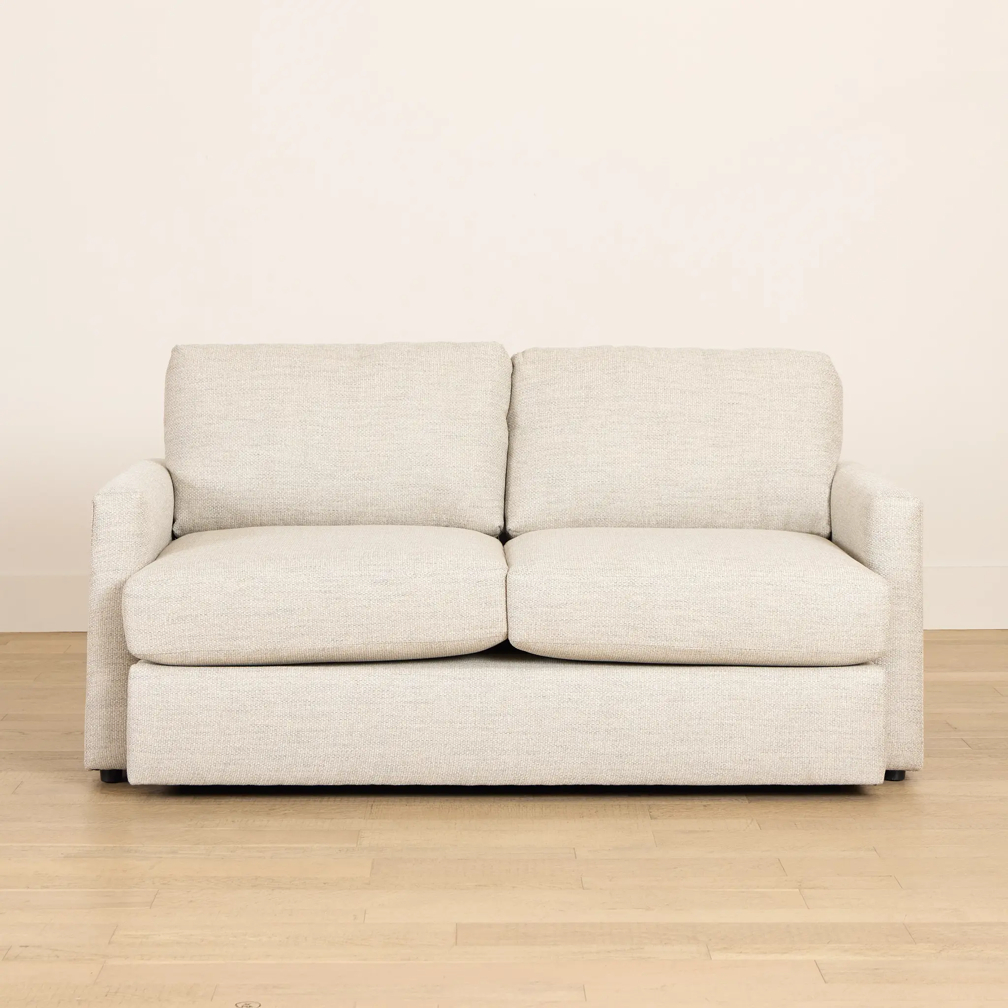Maxwell Light Gray Fabric Loveseat Maxwell Light Gray Fabric Loveseat