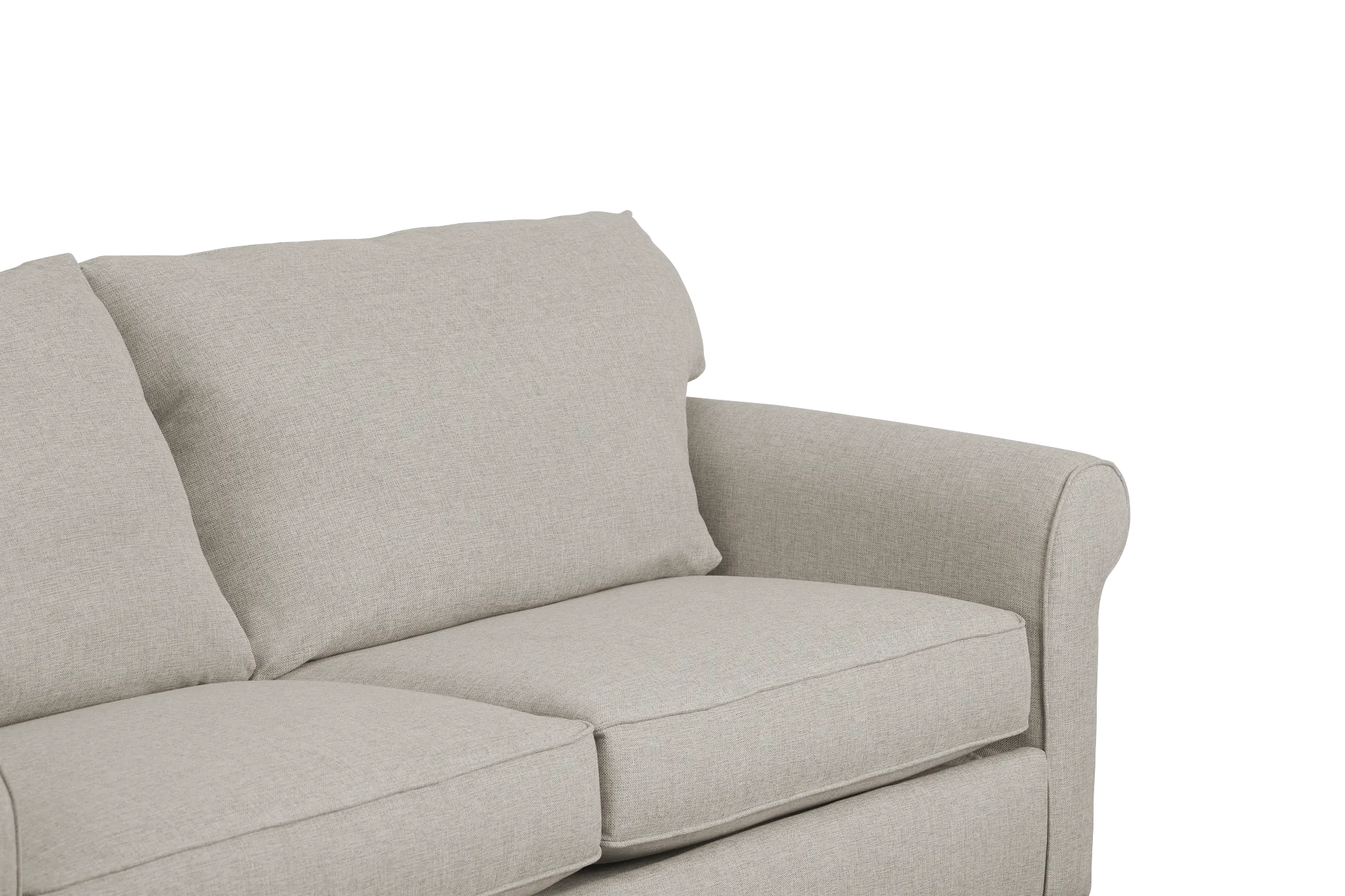 Cameron Beige Fabric Memory Foam Sleeper