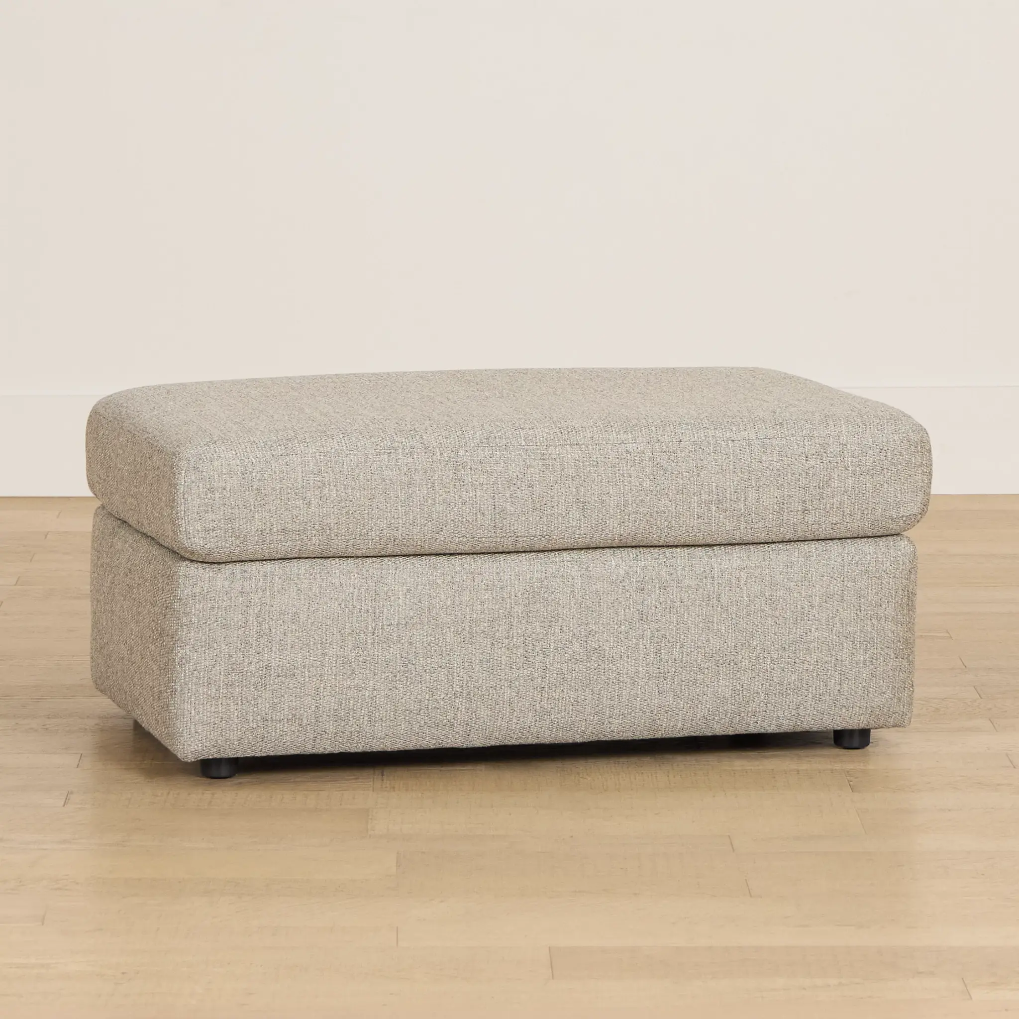 Maxwell Dark Gray Fabric Ottoman Maxwell Dark Gray Fabric Ottoman