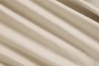 Rest & Renew Percale Cotton Beige 200 Thread Duvet Set