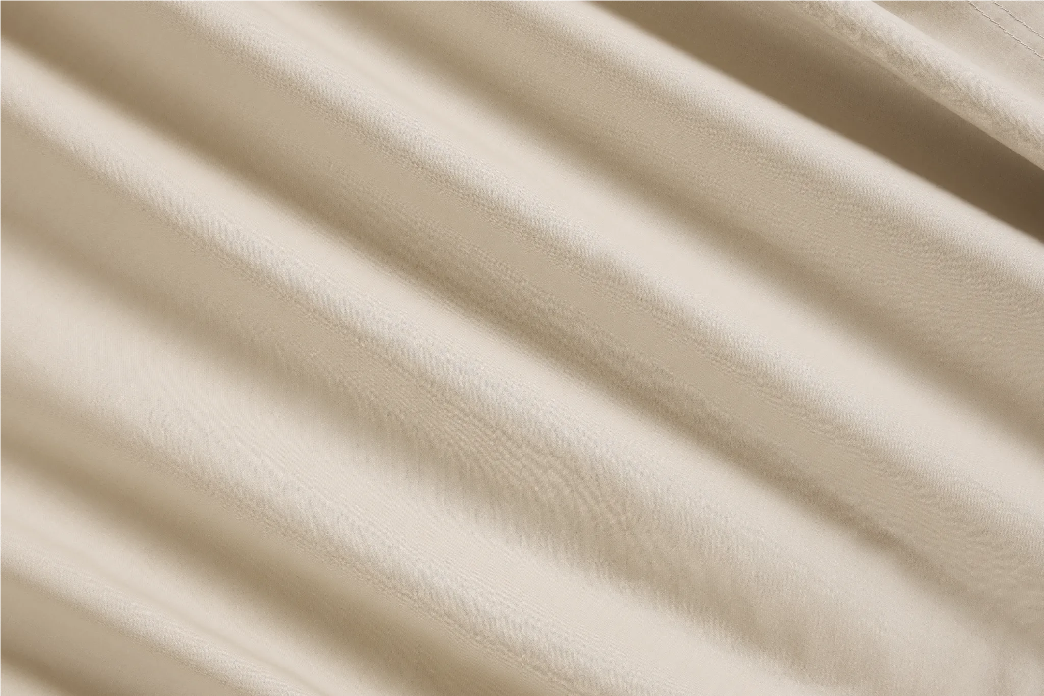 Rest & Renew Percale Cotton Beige 200 Thread Duvet Set