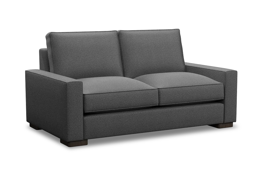 Edgewater Delray Dark Gray Loveseat