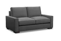 Edgewater Delray Dark Gray Loveseat