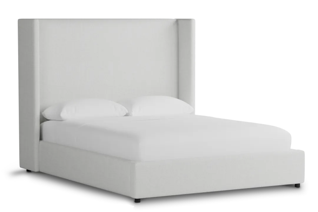 Captiva Elite Ivory 60" Upholstered Shelter Bed