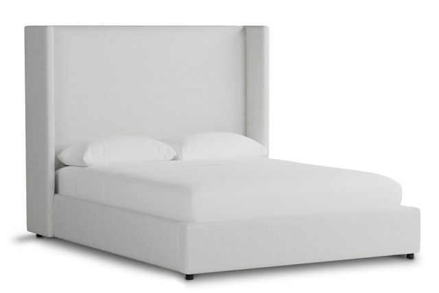 Captiva Elite Ivory 60" Upholstered Shelter Bed