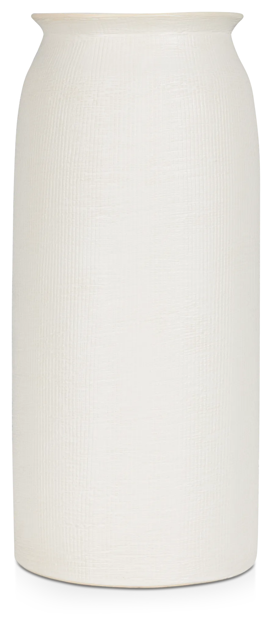 Cari White Large Vase