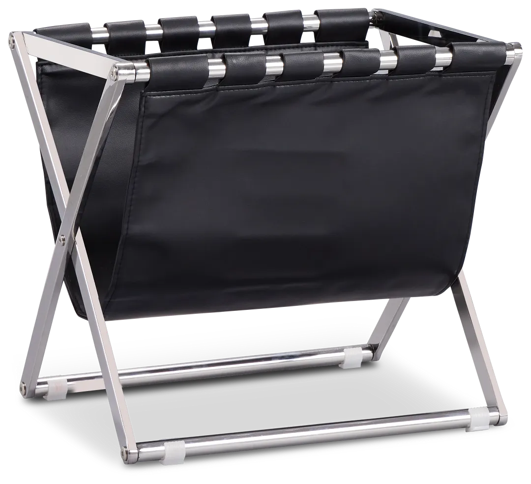 Lex Black Magazine Rack
