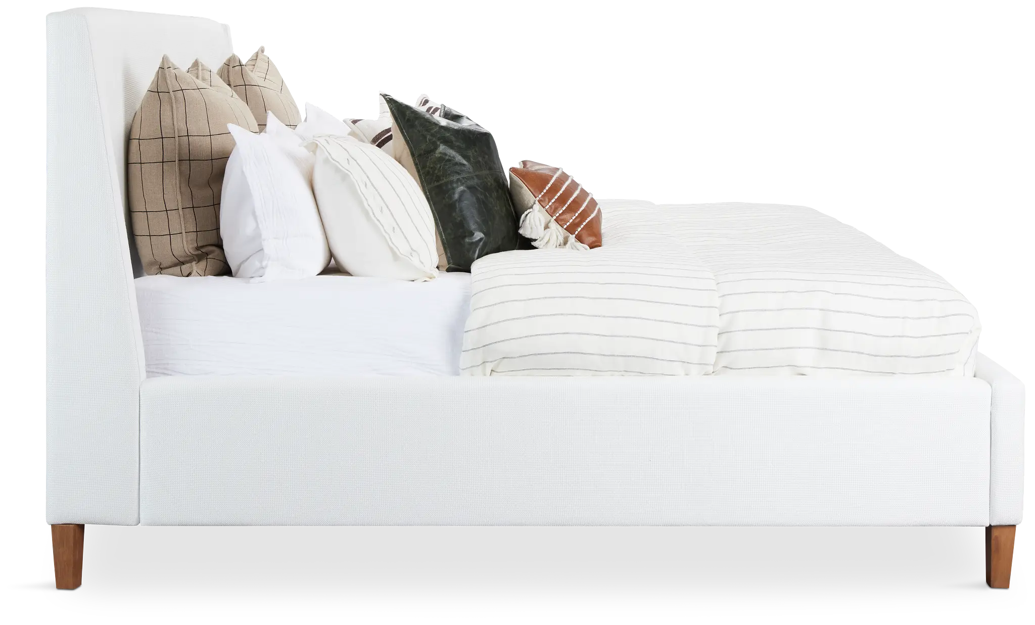 Provo White Uph Panel Bed Provo White Uph Panel Bed