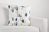 Artist Dark Blue 18" Accent Pillow