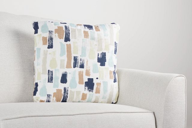 Artist Dark Blue 18" Accent Pillow