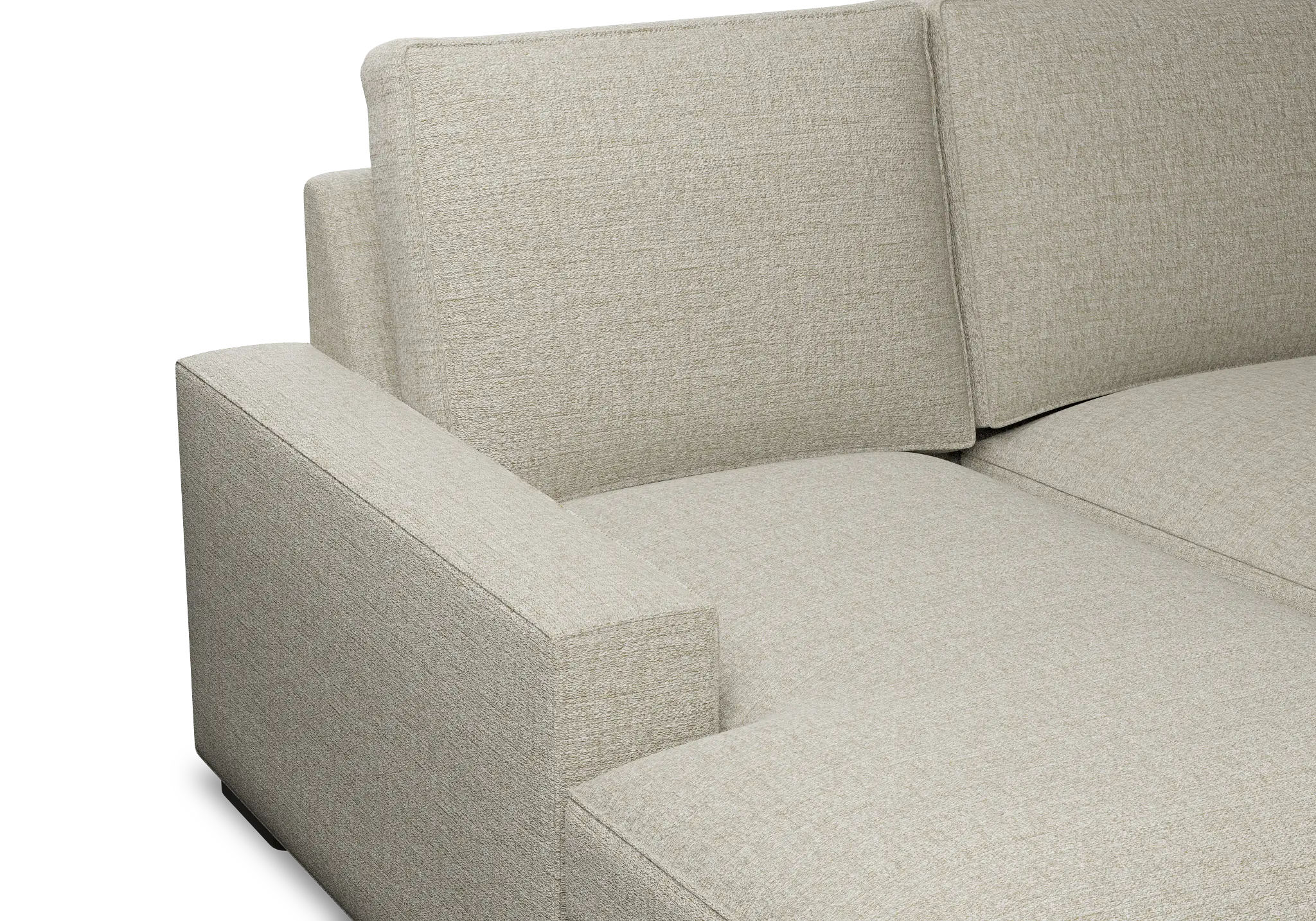 Edgewater Victory Taupe Left Chaise Sectional Edgewater Victory Taupe Left Chaise Sectional