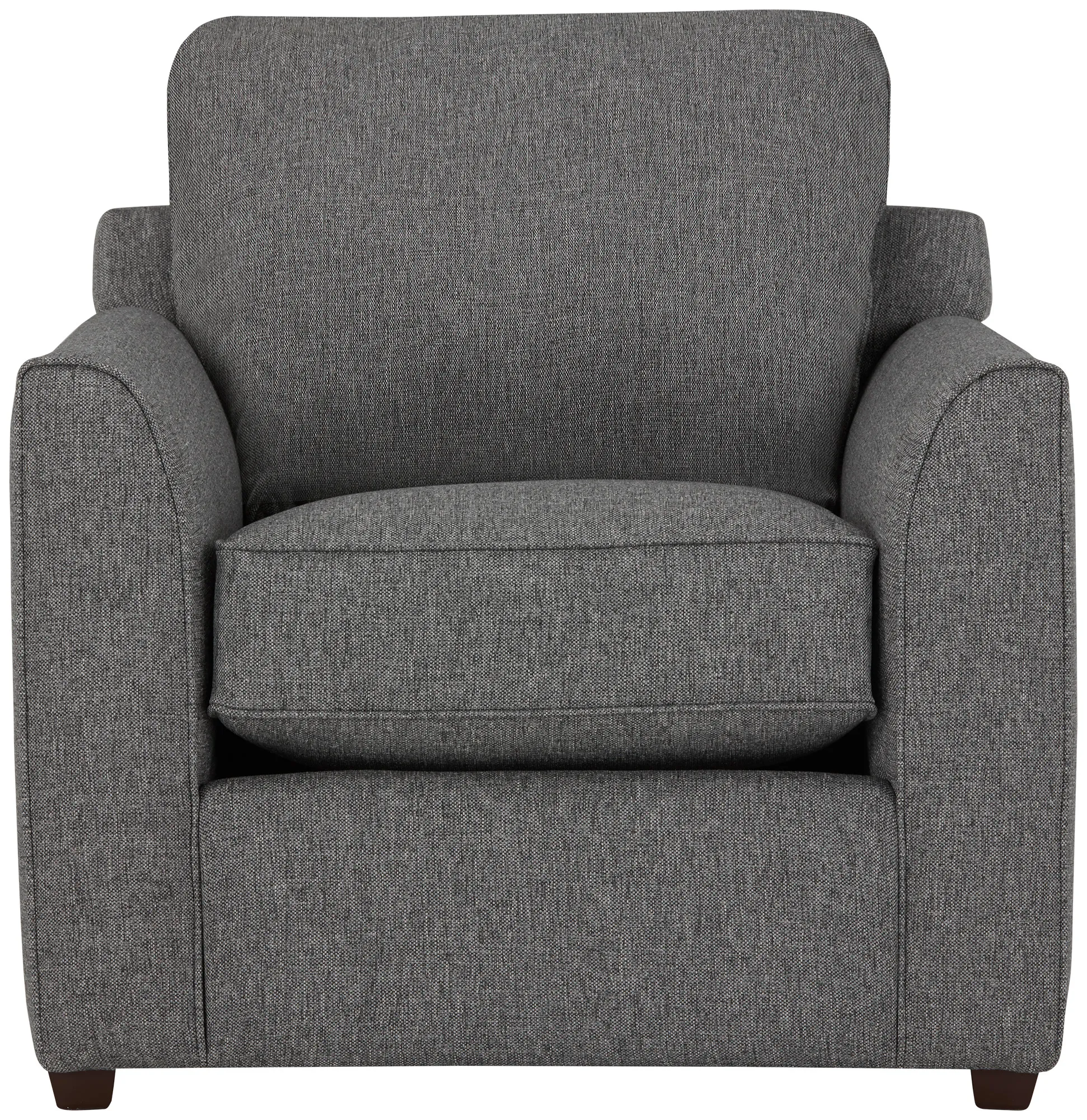 Asheville Gray Fabric Chair