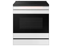 Samsung Bespoke Series White Gas Range
