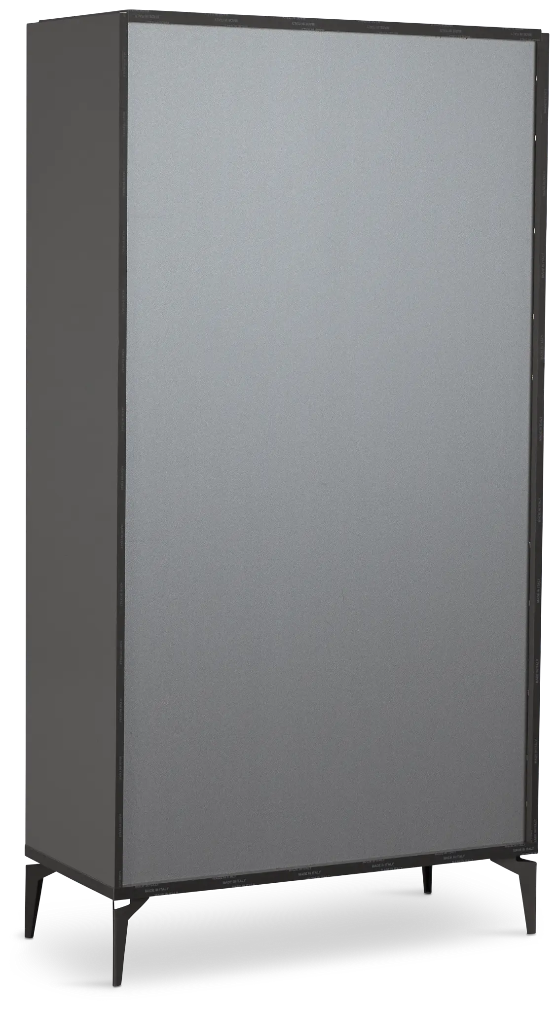 Oslo Gray 2-door Curio Oslo Gray 2-door Curio