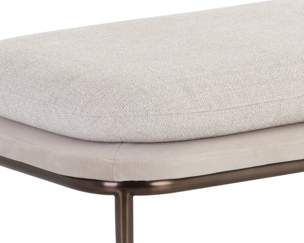 Melysa Ivory Uph Bench
