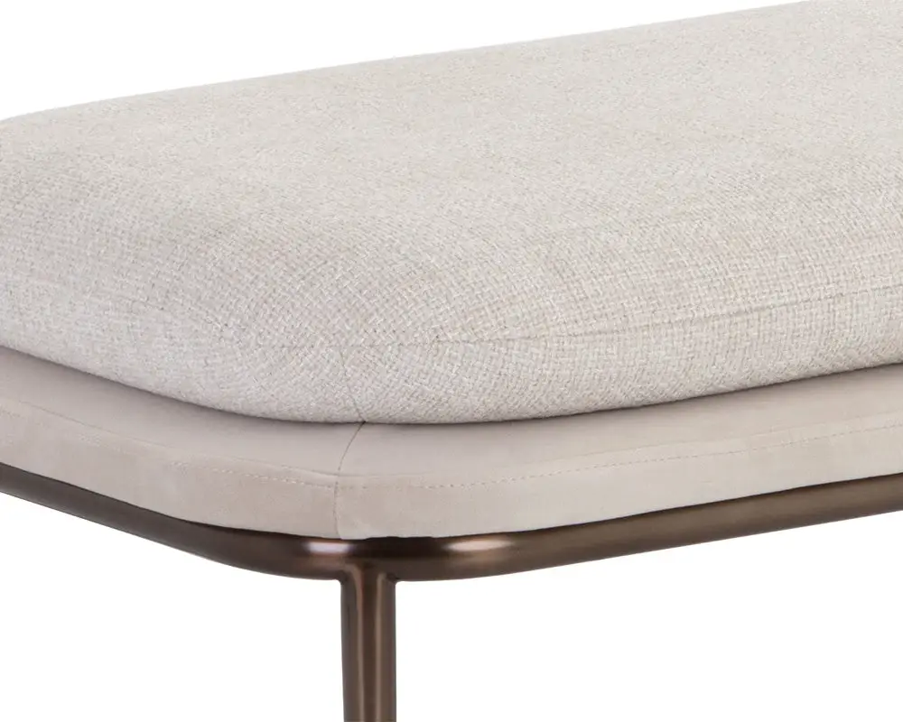 Melysa Ivory Uph Bench Melysa Ivory Uph Bench