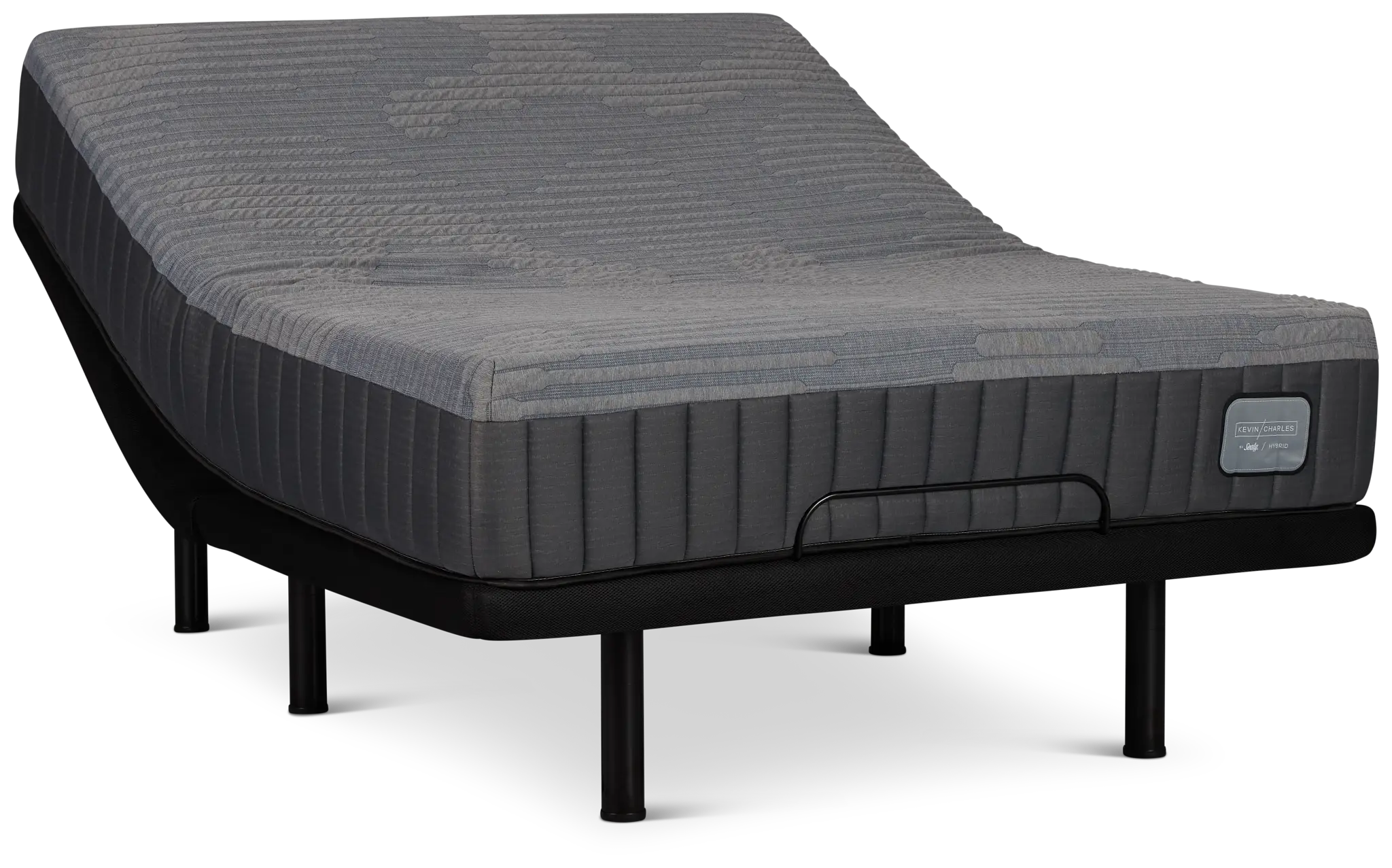 Kevin Charles By Sealy Hybrid Medium Plus Adjustable Mattress Set Kevin Charles By Sealy Hybrid Medium Plus Adjustable Mattress Set