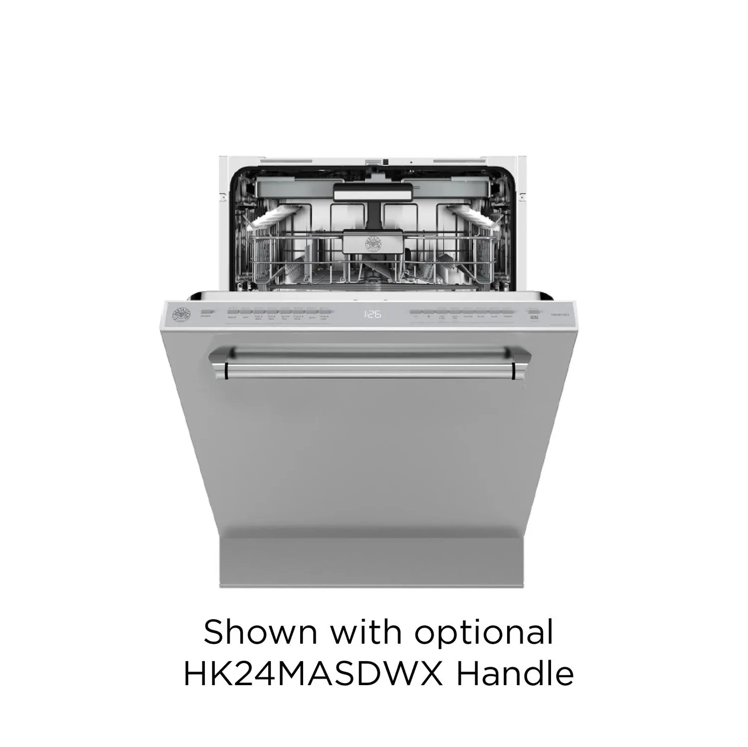 Bertazzoni 24 Series Stainless Steel 24" Built In Dishwasher